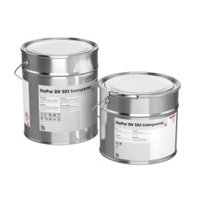   StoPur DV 503 transparent, poliaszpartikus fedőbevonat, 18 kg