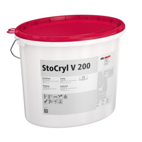 StoCryl V 200 betonfesték, 15 l, fehér