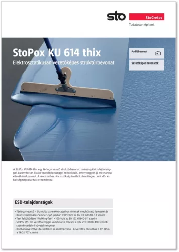 StoPox KU 614 thix - Letölthető pdf katalógus