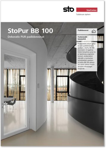 StoPur BB 100 Dekoratív padlóbevonat - Letölthető pdf katalógus