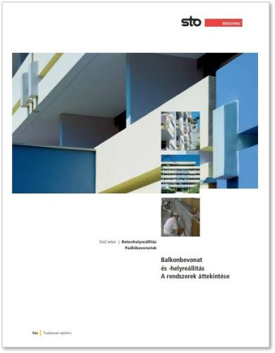 Balkonbevonat és -helyreállítás - Letölthető pdf katalógus