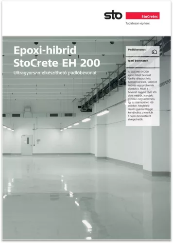 Epoxi-hibrid  StoCrete EH 200 - Letölthető pdf katalógus