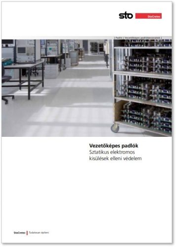 Vezetőképes padlók - Letölthető pdf katalógus