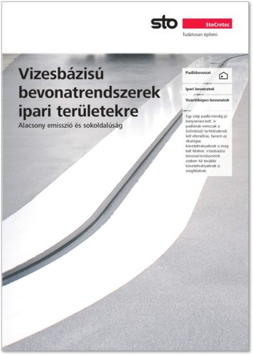 Vizesbázisú bevonatrendszerek ipari területekre - Letölthető pdf katalógus