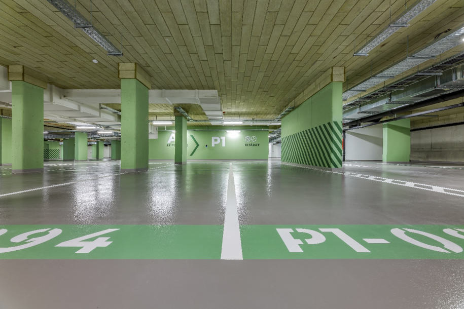 Beluga Bay P1 parkolószint
