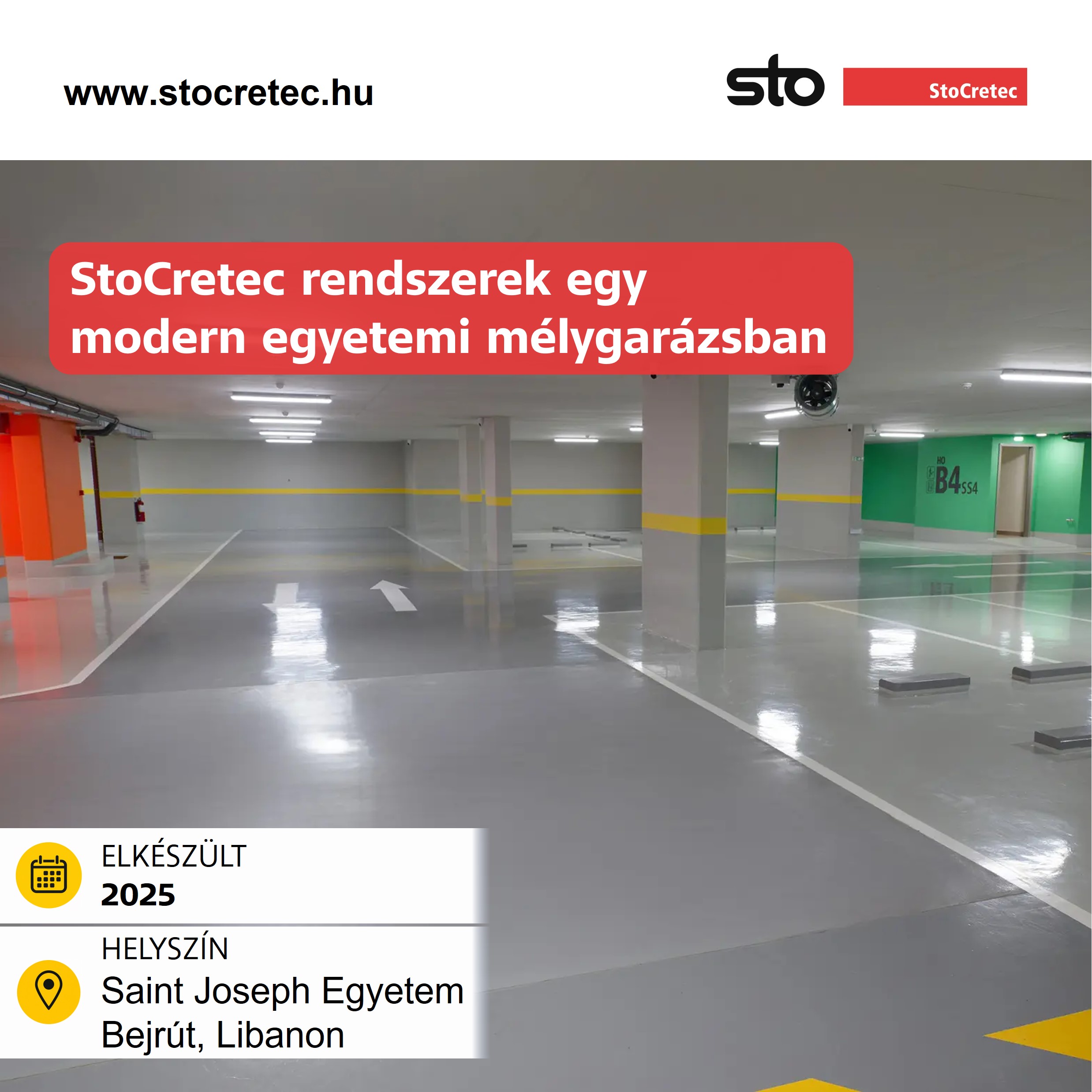 StoCretec referencia: Saint Joseph Egyetem Orvostudományi Kar, Bejrút