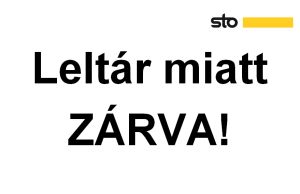 Figyelem! 2020. június 18-19-én leltár miatt ZÁRVA tartunk!